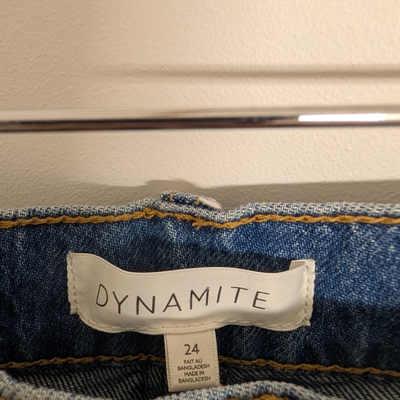 DYNAMITE HIGH WAIST JEANS SIZE 24 - Picture 4 of 4
